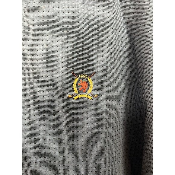 Tommy Hilfiger Golf Polo Shirt Adult Mens Extra Large Blue With Doy Short Sleeve - Picture 4 of 4